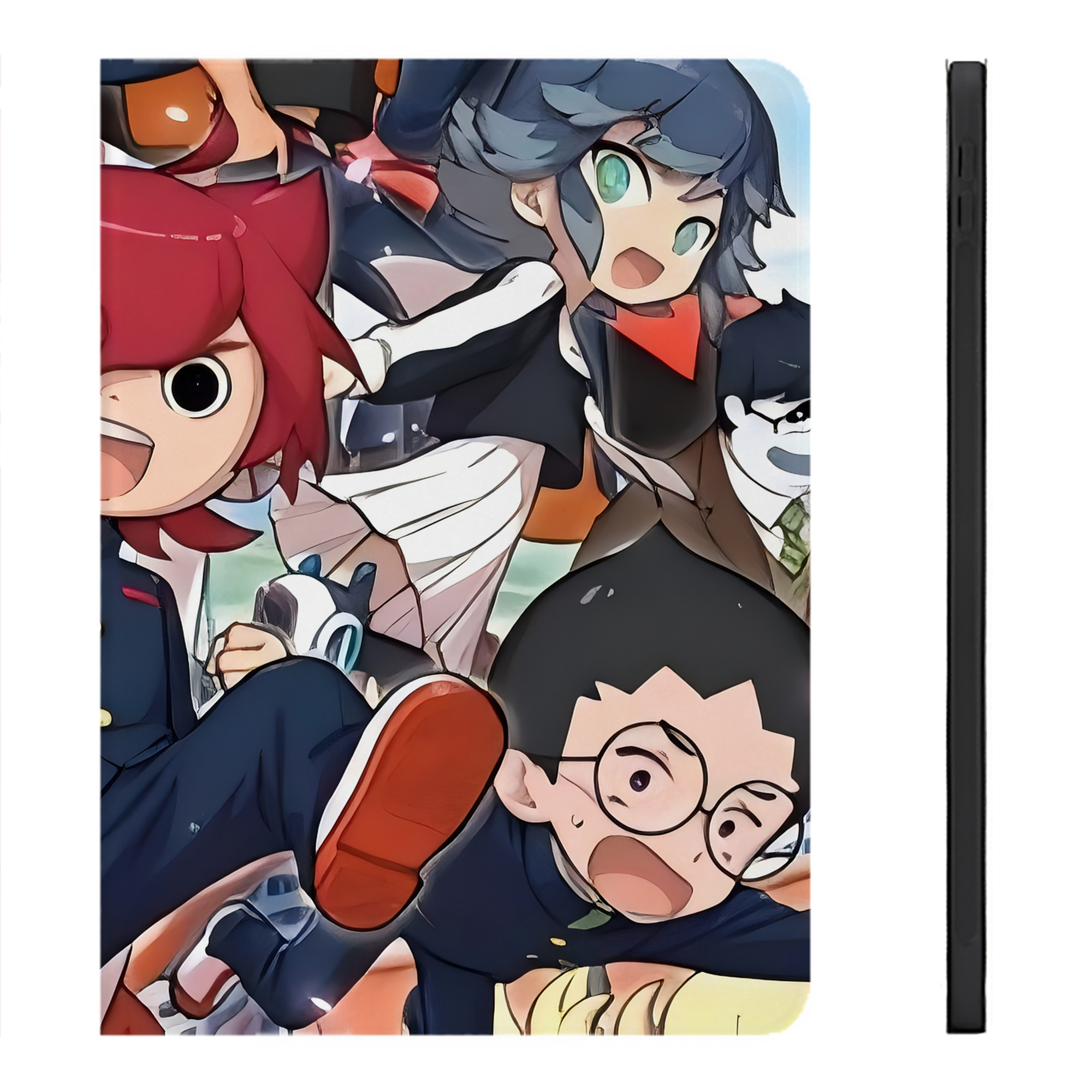 （画像用） 妖怪ウォッチ Yo-kai Watch IPadケース ペンホルダー付き ブックスタイルデザイン